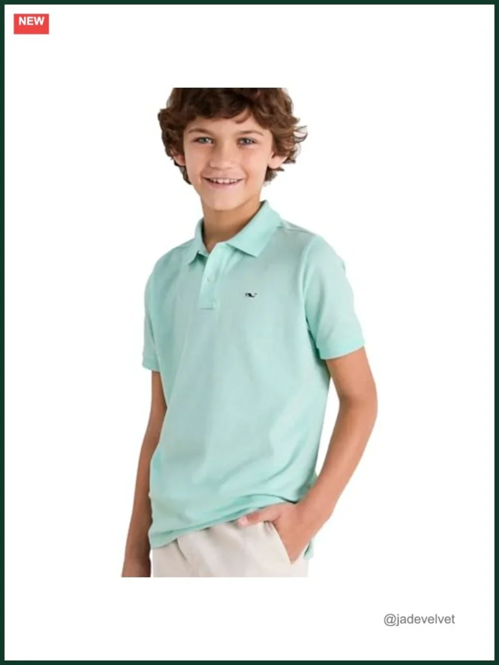 Boys Short Sleeve Pique Polo, Super Soft Breathable, Stretch
